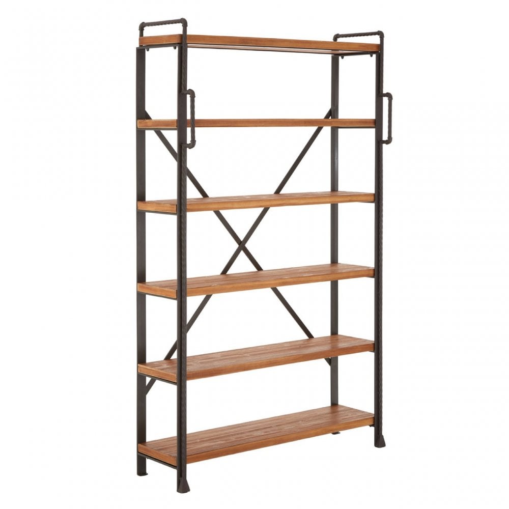 Ranch Foundry Style Shelf Unit, Fir Wood