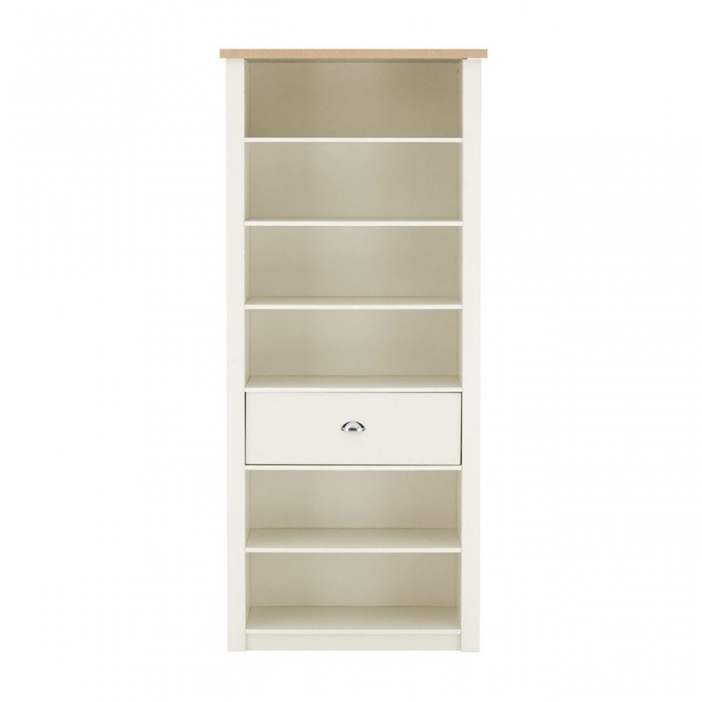 St Ives Bookcase, Honeycomb Board, Particle Board, Pu Paper Veneer, White