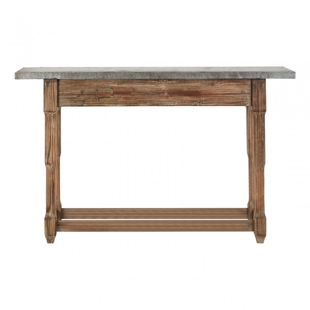 Elementary Console Table, Wood, Natural