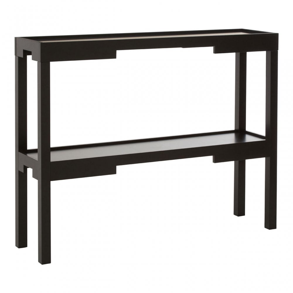 Osaka Console Table, Wood, Black