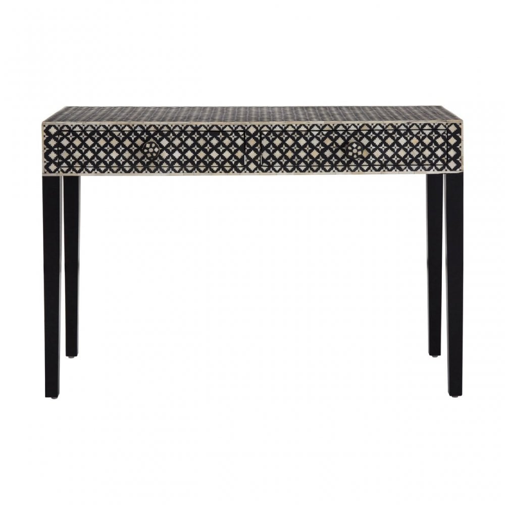 Wulah Console Table, Mother of Pearl, Wood