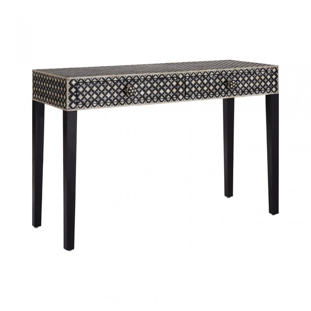 Wulah Console Table, Mother of Pearl, Wood