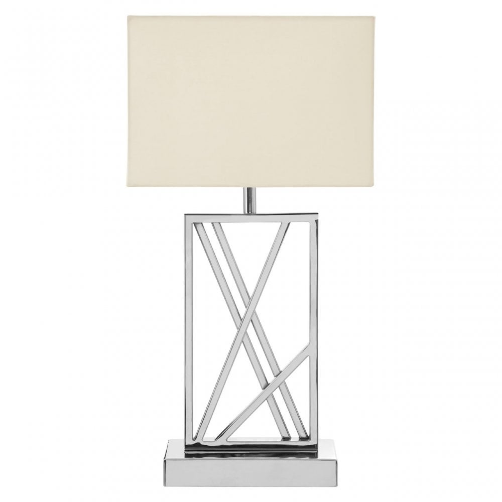 Trajectory Table Lamp, Stainless Steel, Silver