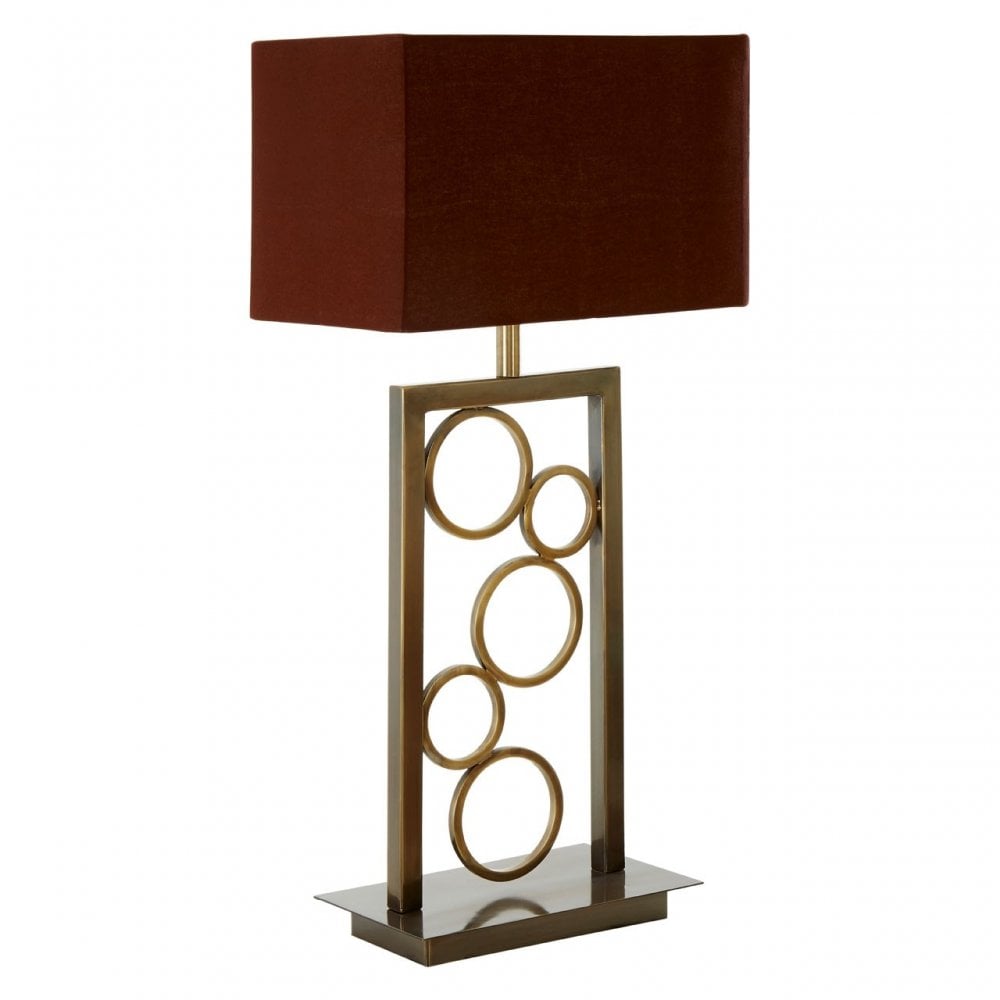 Globule Table Lamp, Stainless Steel, Beige