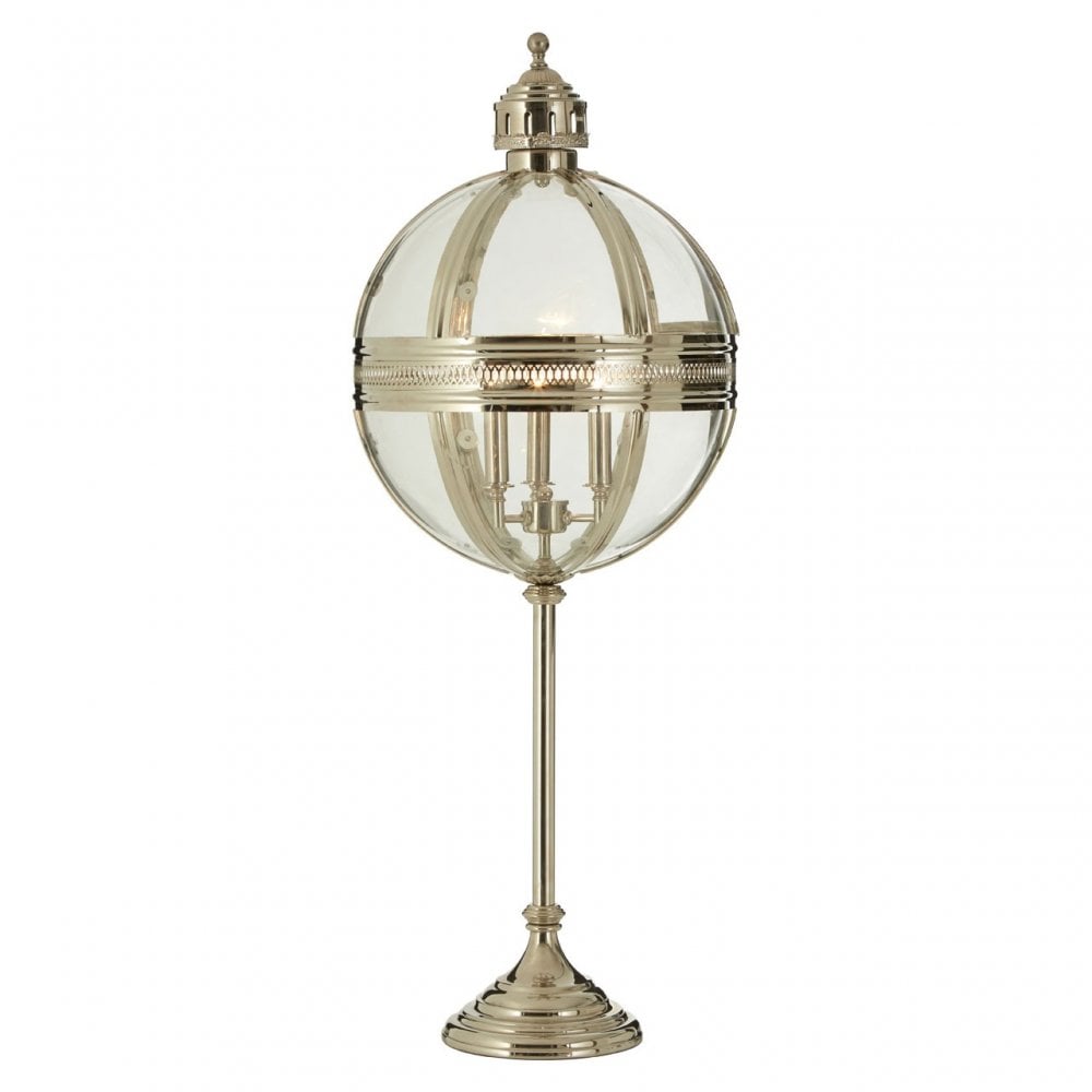 Townhouse Table Lamp, Glass, Iron