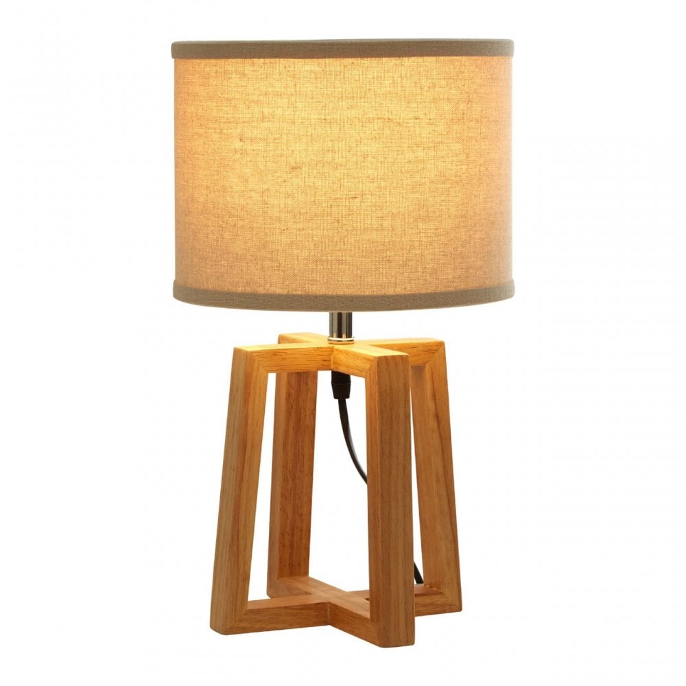 Lea Table Lamp, Natural