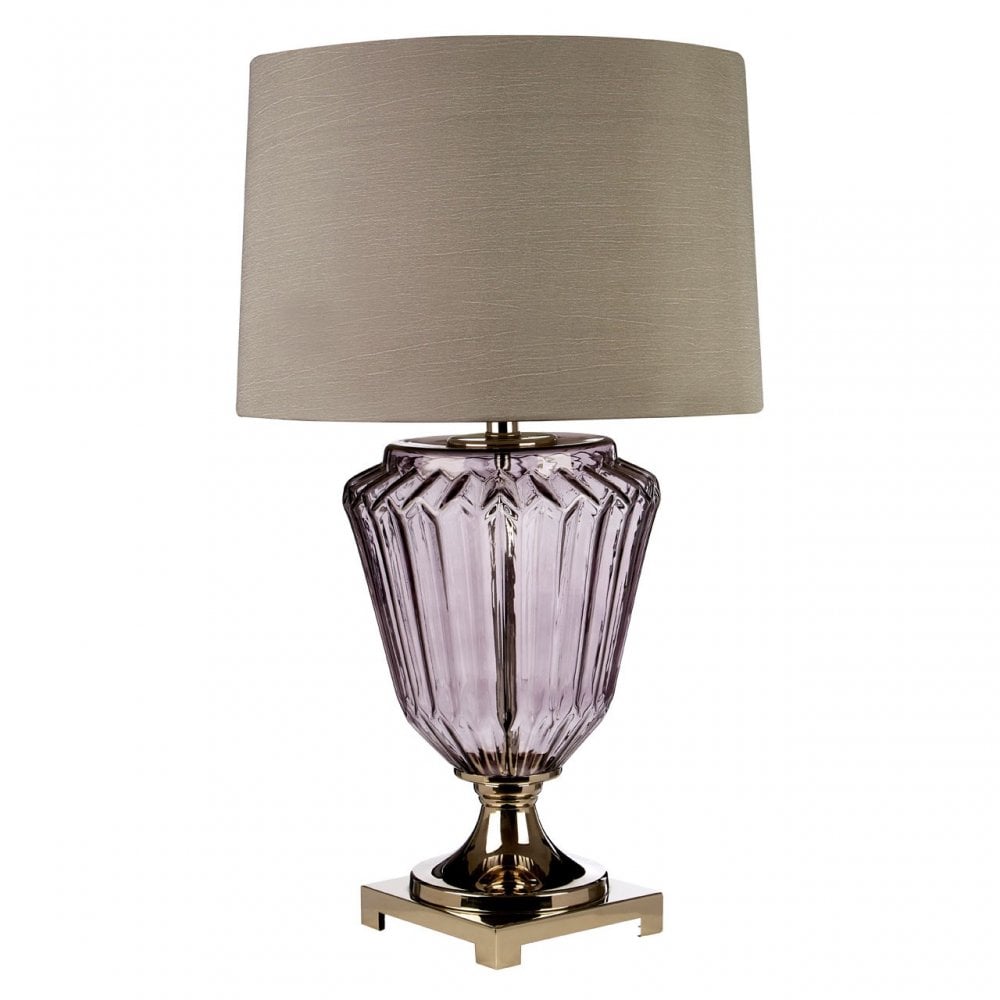 Annot Table Lamp / EU Plug, Glass, Silk, Clear