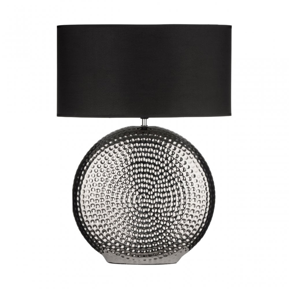 Table Lamp, Ceramic, Black