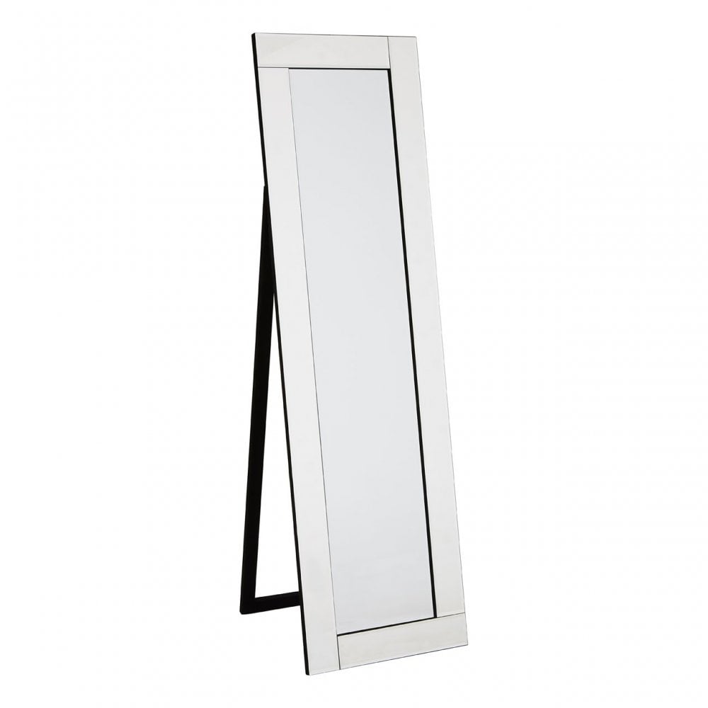 Floorstanding Mirror, Glass, Clear