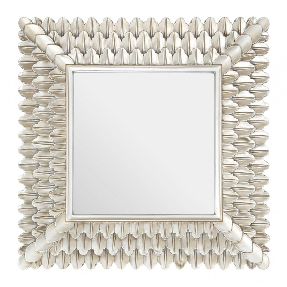 Selia Wall Mirror, Mirrored Glass, Gold