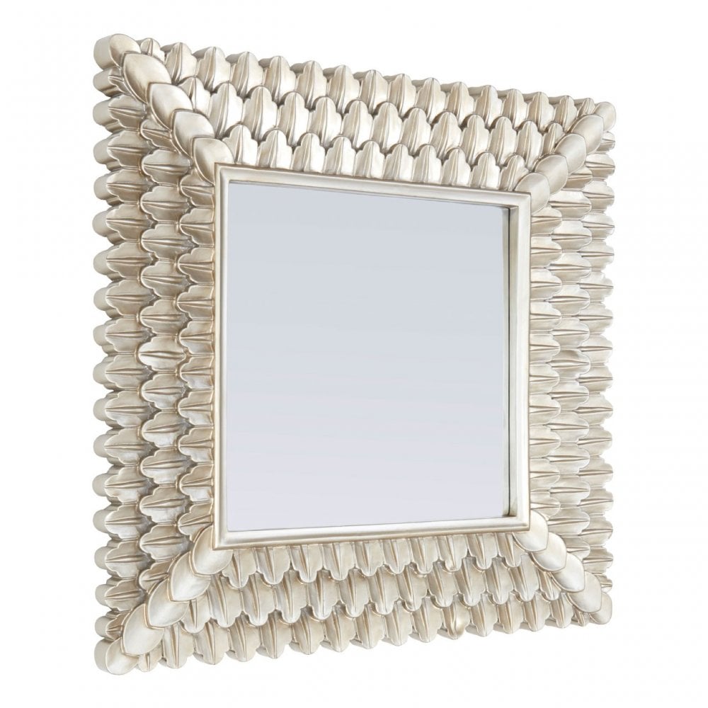 Selia Wall Mirror, Mirrored Glass, Gold