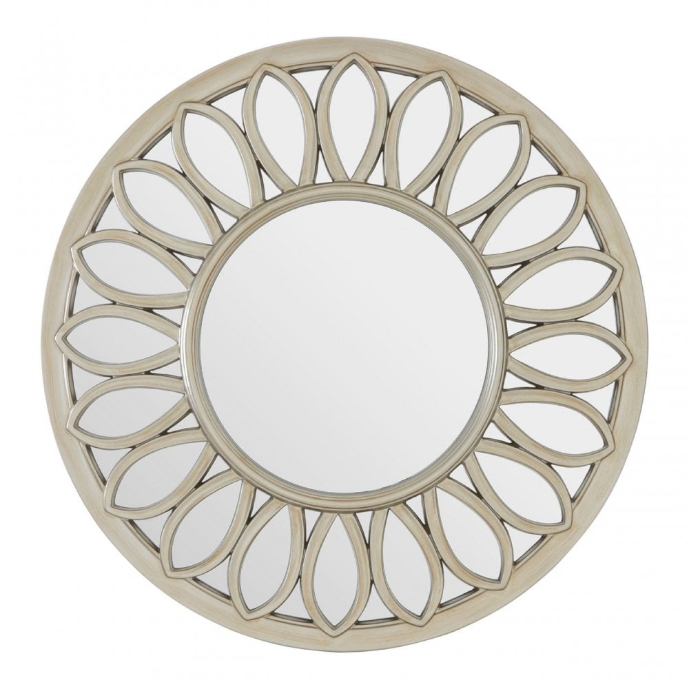 Serlina Wall Mirror, Mirrored Glass, Gold