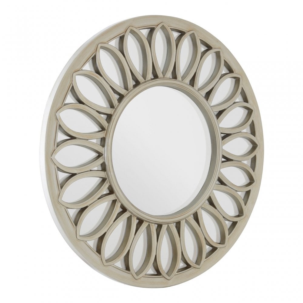 Serlina Wall Mirror, Mirrored Glass, Gold