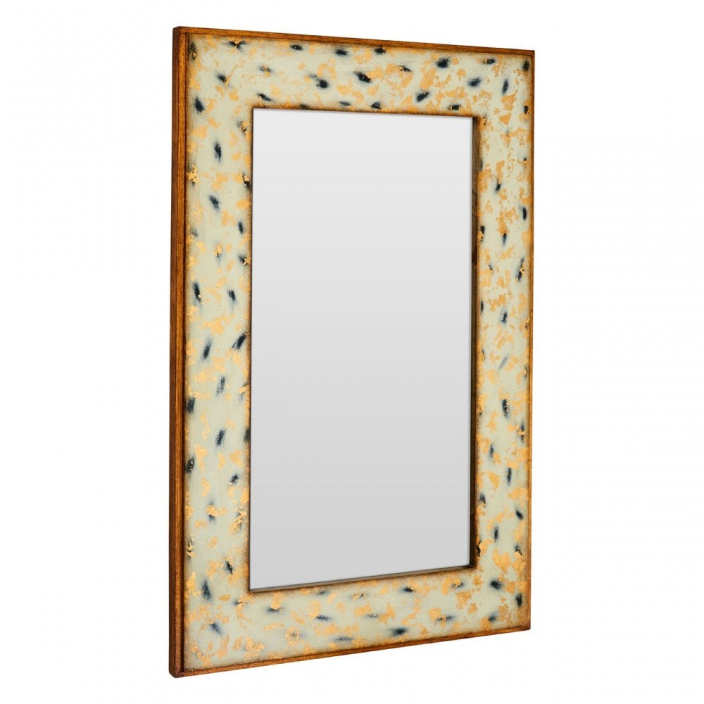 Meril Wall Mirror, Wood, Mirrored Glass