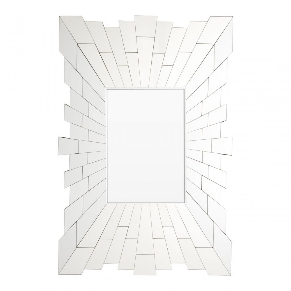 Glitzy Wall Mirror, Glass