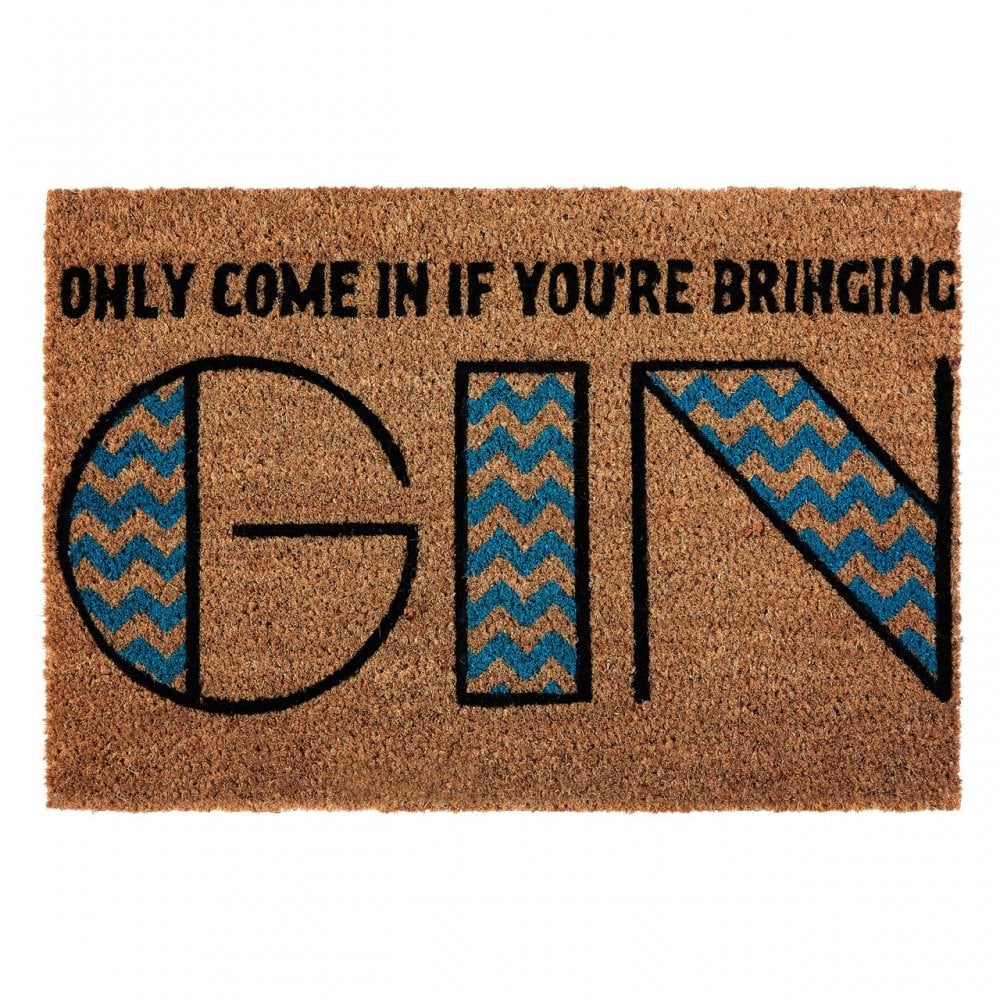 Gin Doormat, Coir, Natural