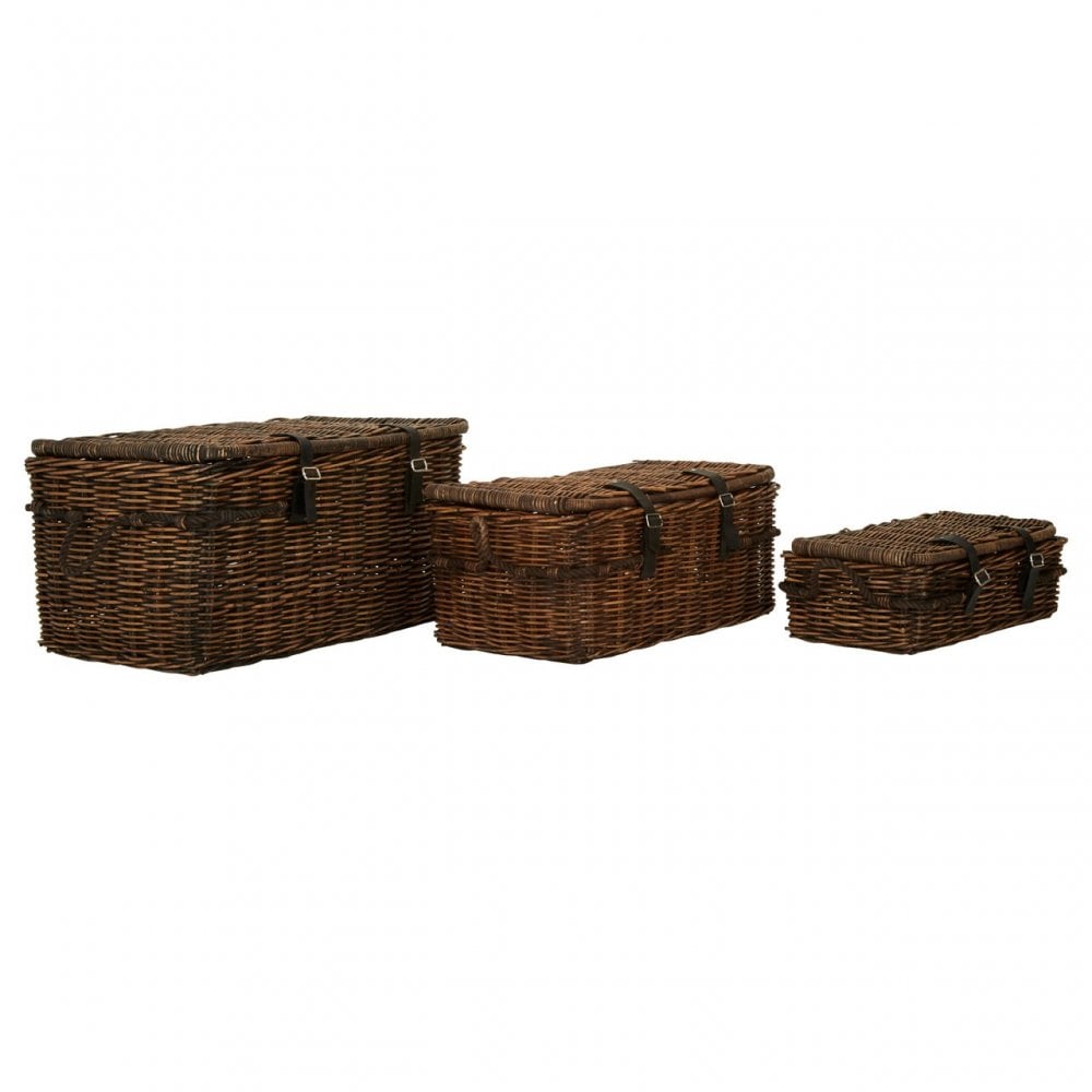 Ratallio Kubu Rattan Baskets, Kubu Rattan, Brown