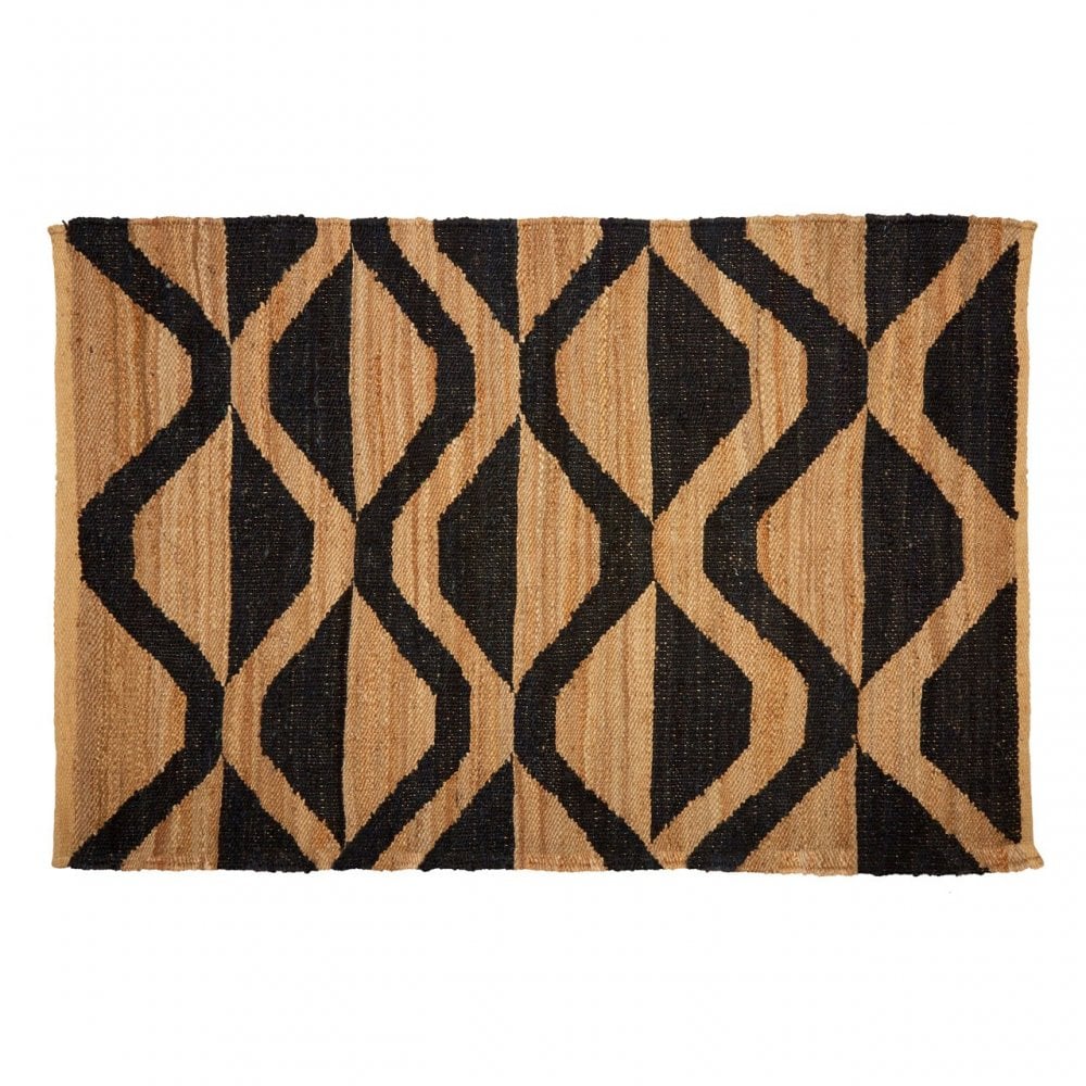 Stitch Large Hemp Rug, Jute