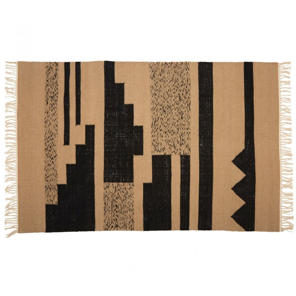 Stitch Large Trenza Rug, Brown