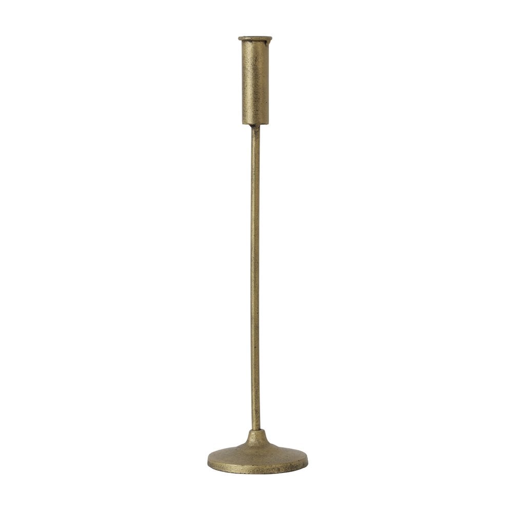 Candle Holder 9.5x40cm Pineto Brass