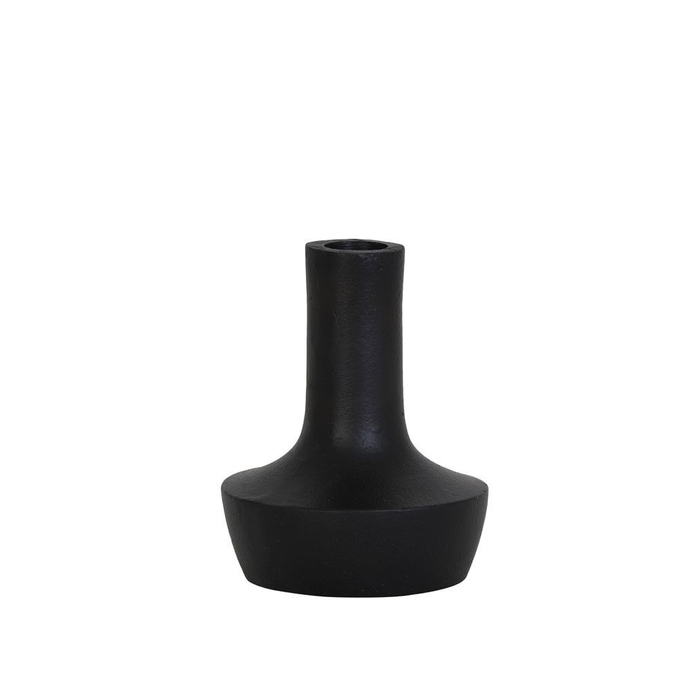 Candle Holder Ø9X11 Cm Galvan Matted Black