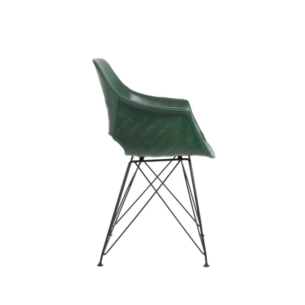 Dining Chair 57x63x82cm Serbin Green