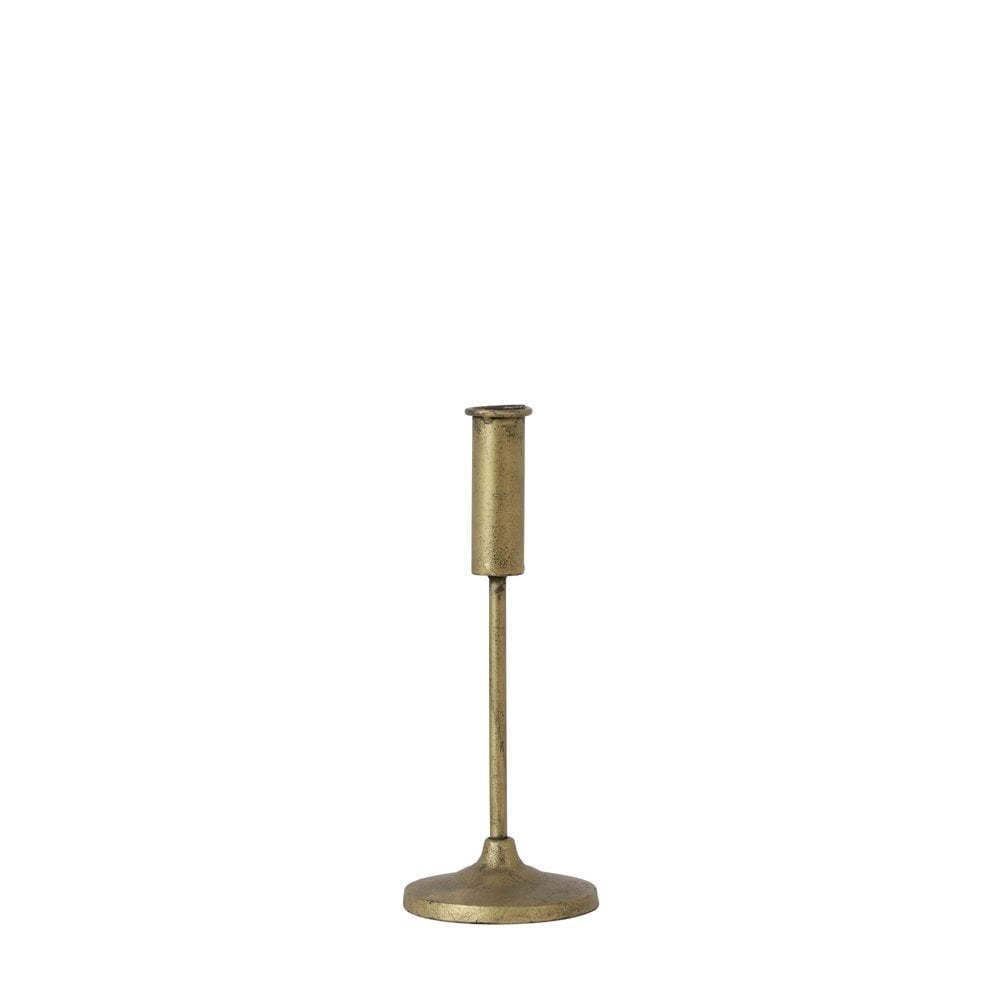 Candle Holder 9.5x24cm Pineto Brass