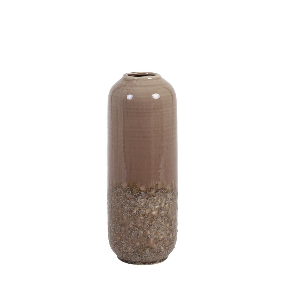 Vase Deco 14x37.5cm - Dulci Ceramics Old Pink