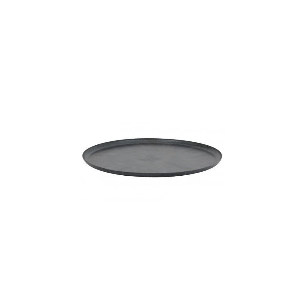 Tray 60x2.5cm Heroya Raw Black