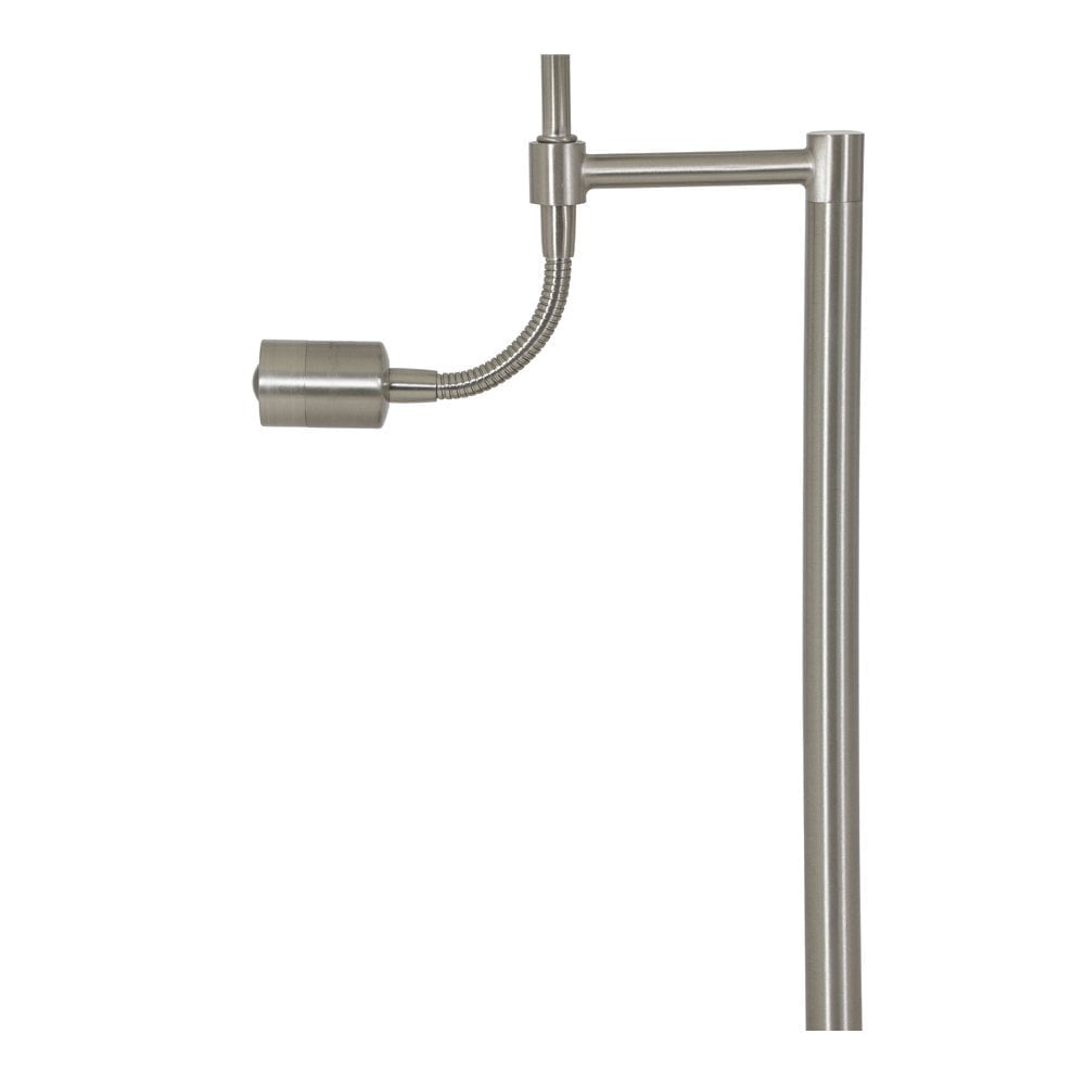 Calgar Satin Nickel Floor Lamp 25 x 138cm