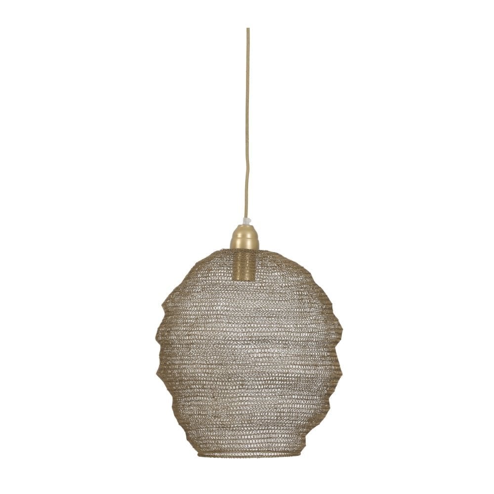 Hanging Pendant Lamp D38x42cm Nina Wire Antique Bronze