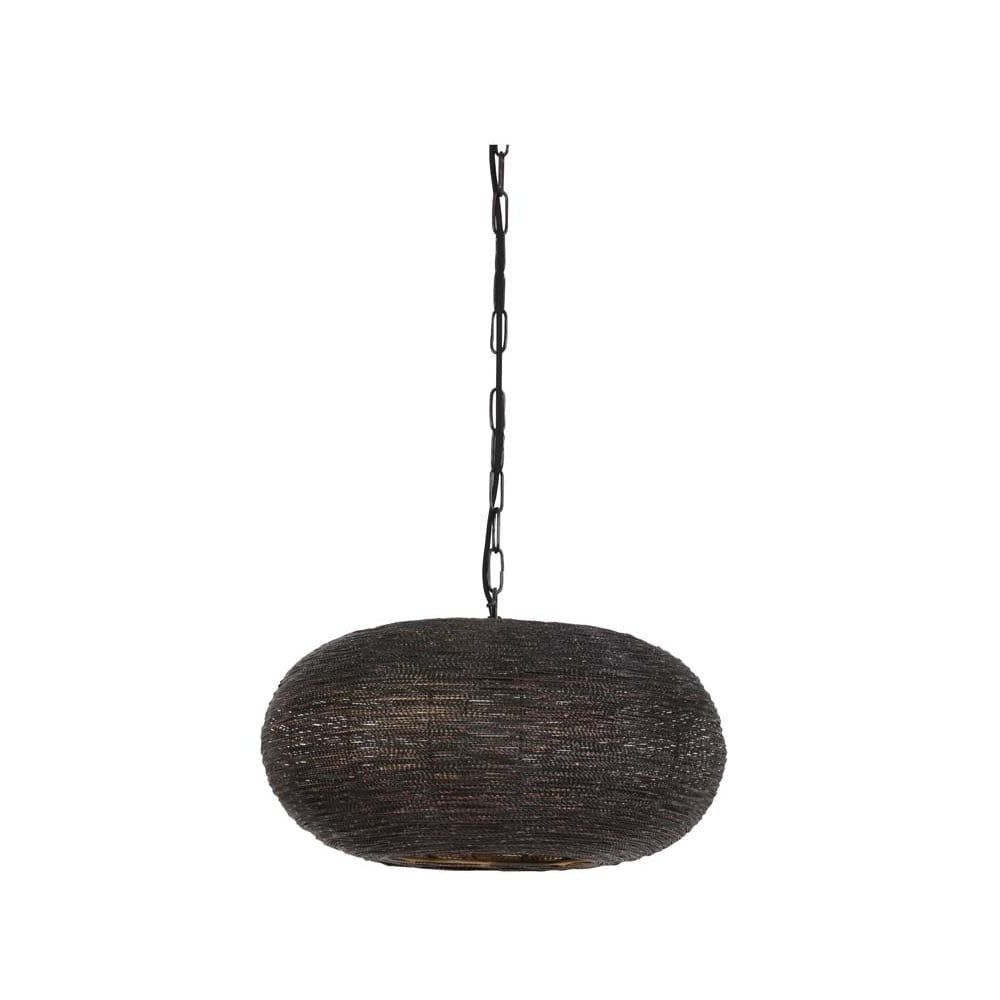 Hanging Pendant Lamp D45x23cm Nadra Bronze Gold