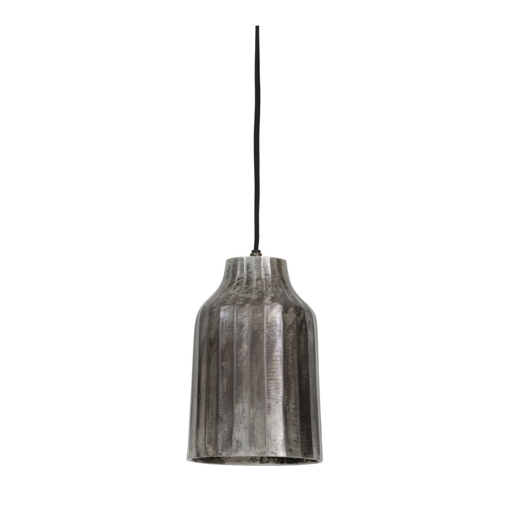 Hanging Pendant Lamp D15x24cm Cheyda Black Pearl