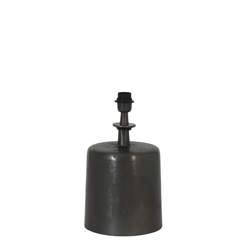 Lamp Base 21x39cm Drangey Raw Lead Antique