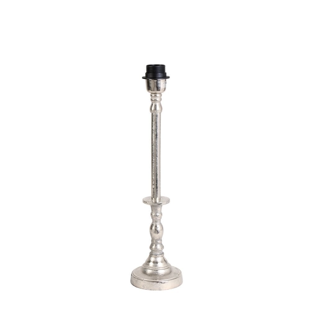 Lamp Base 11x45cm Babar Small Raw Nickel