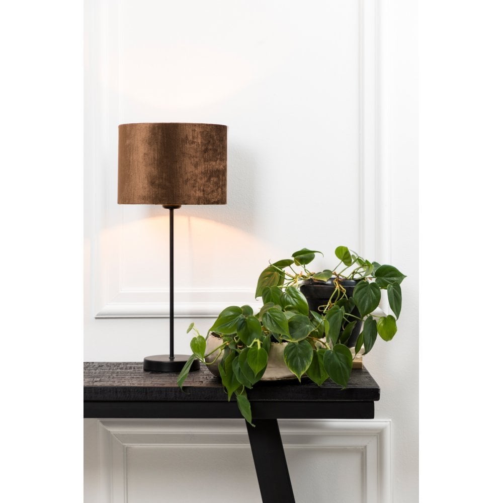 Lamp Base 13x45cm Houston Matted Black