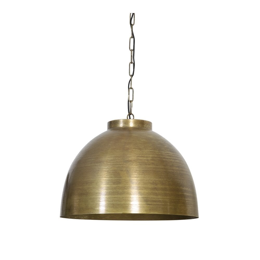 Hanging Lamp 60x42cm Kylie Raw Old Bronze