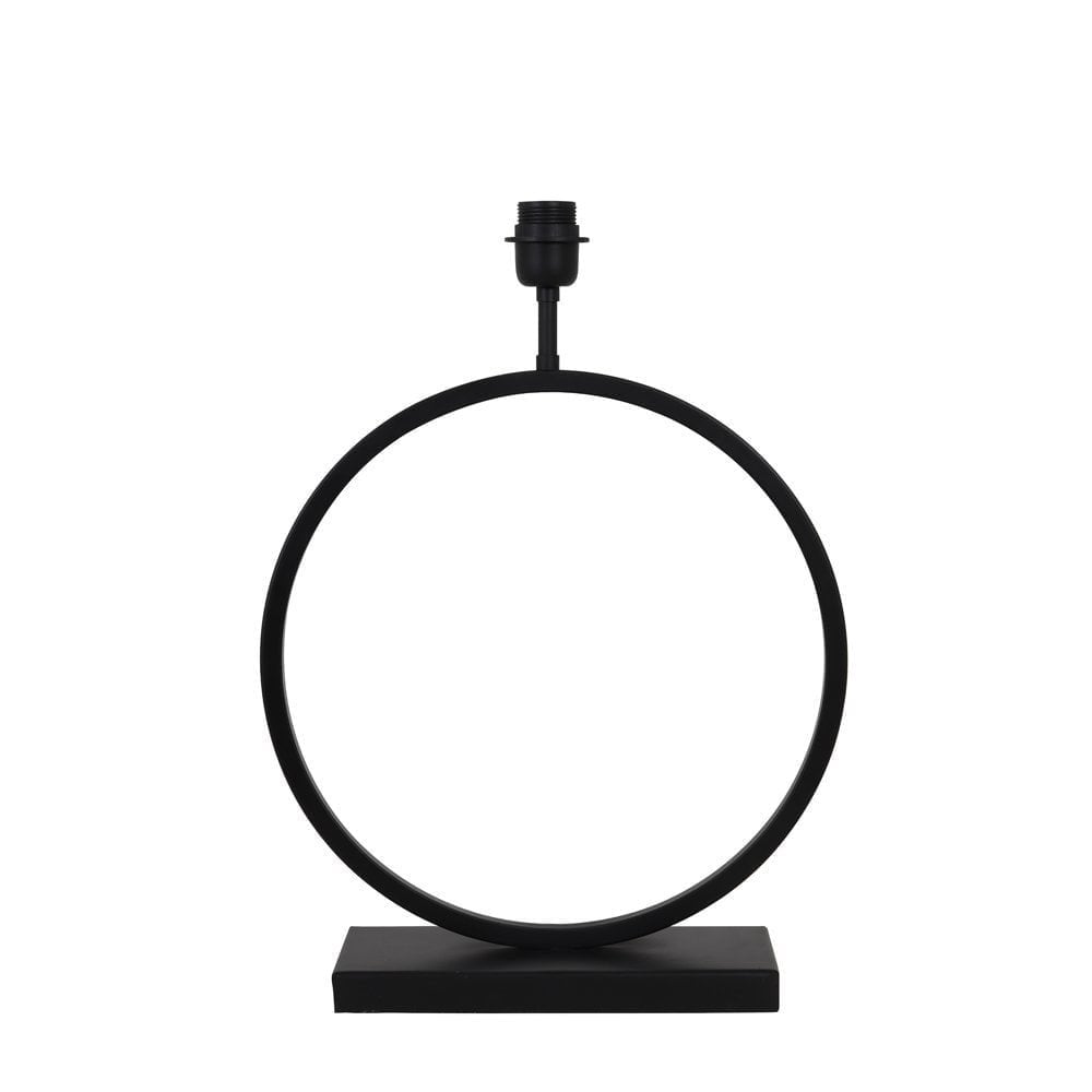 Lamp Base 40x52cm Liva Matted Black