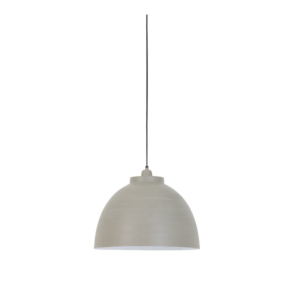 Kylie Concrete White Hanging Pendant Lamp D45x32cm