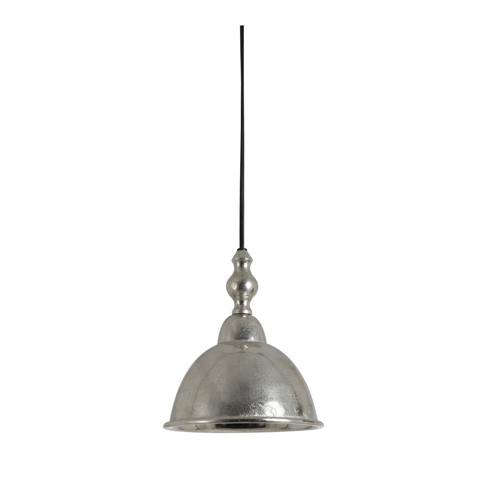 Hanging Pendant Lamp D18x20.5cm Amelia Raw Nickel