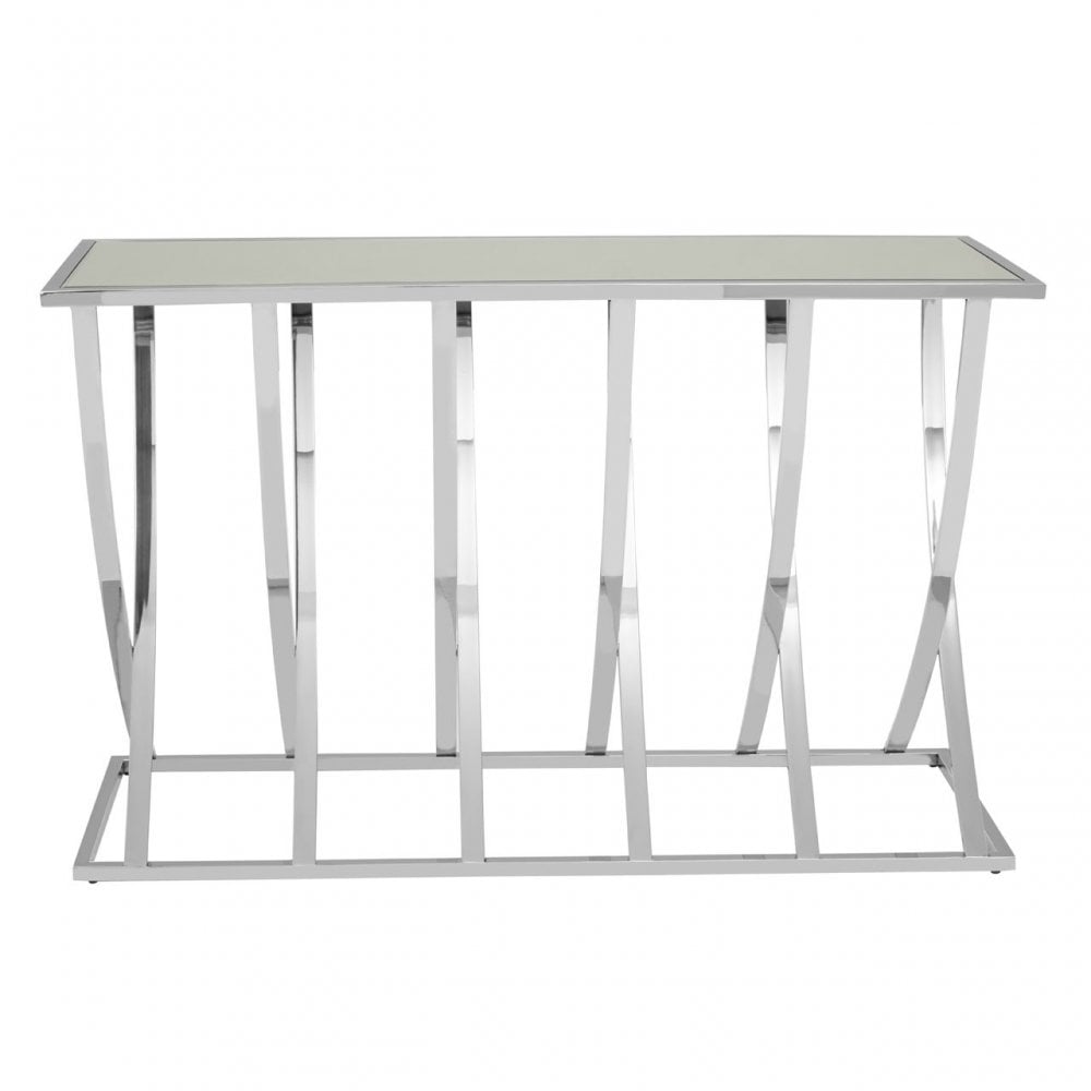 Reena Silver Console Table