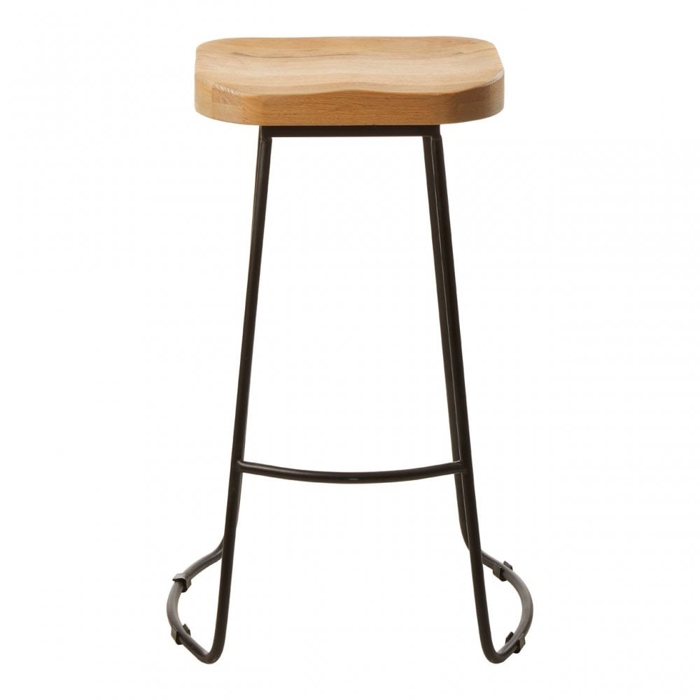 Brisbane Grey Oak Bar Stool Grey