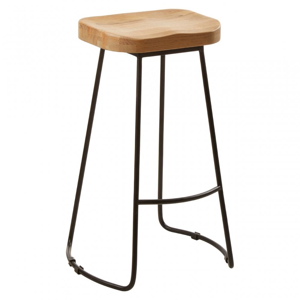 Brisbane Grey Oak Bar Stool Grey