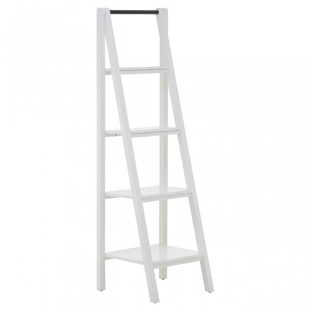 Dayak 4 Tier Shelf Unit White