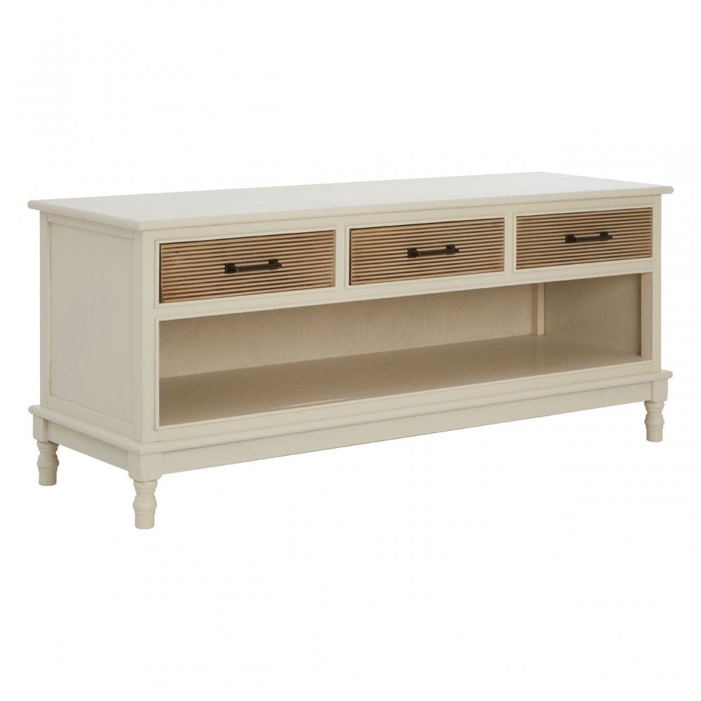 Legacy 3 Drawer Cabinet White