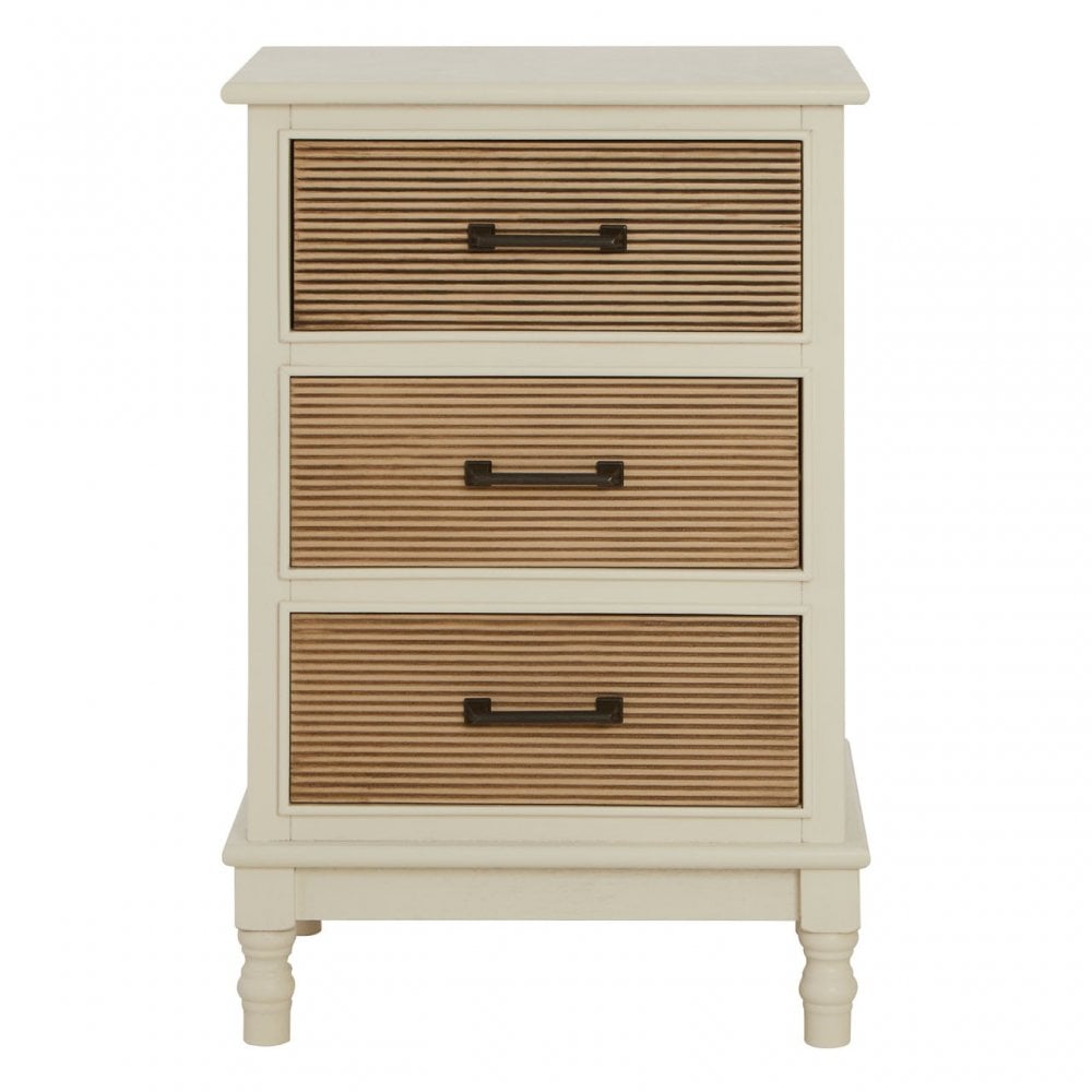 Legacy 3 Drawer Chest White