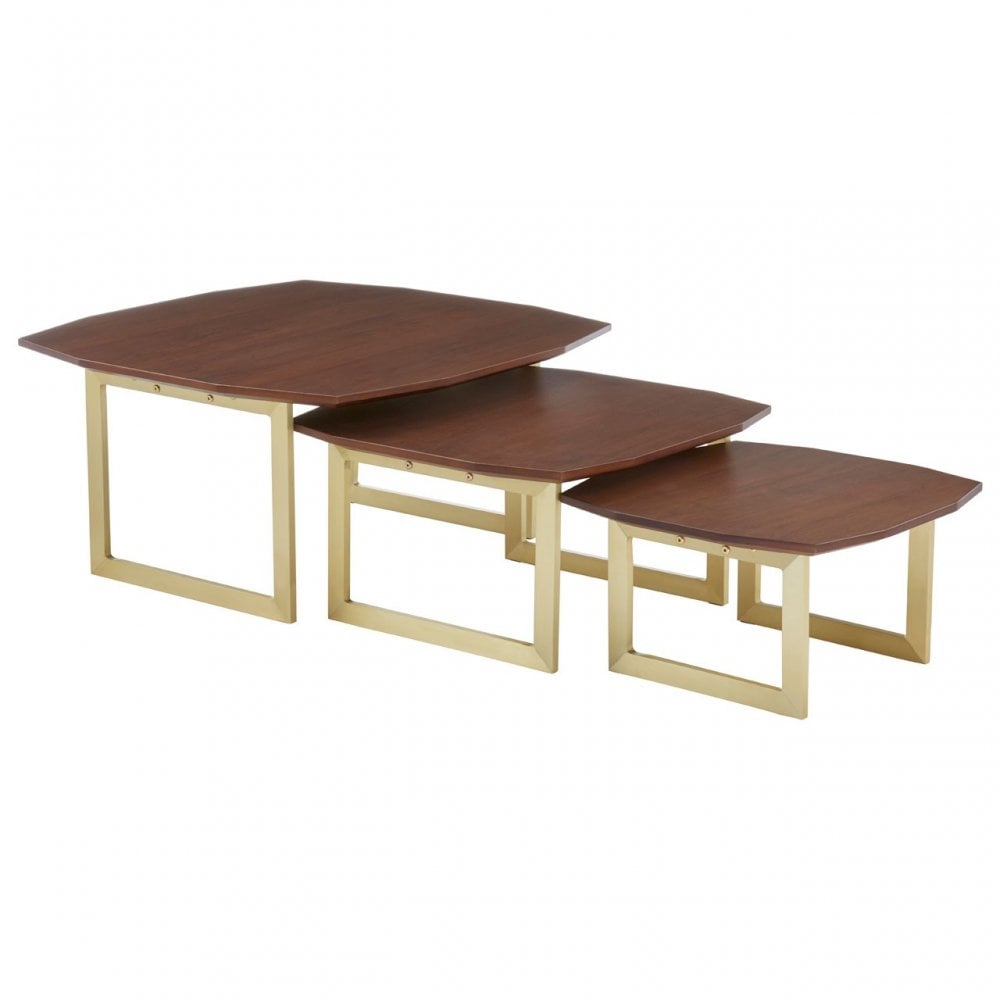 Ximi 3 Nesting Tables Brown