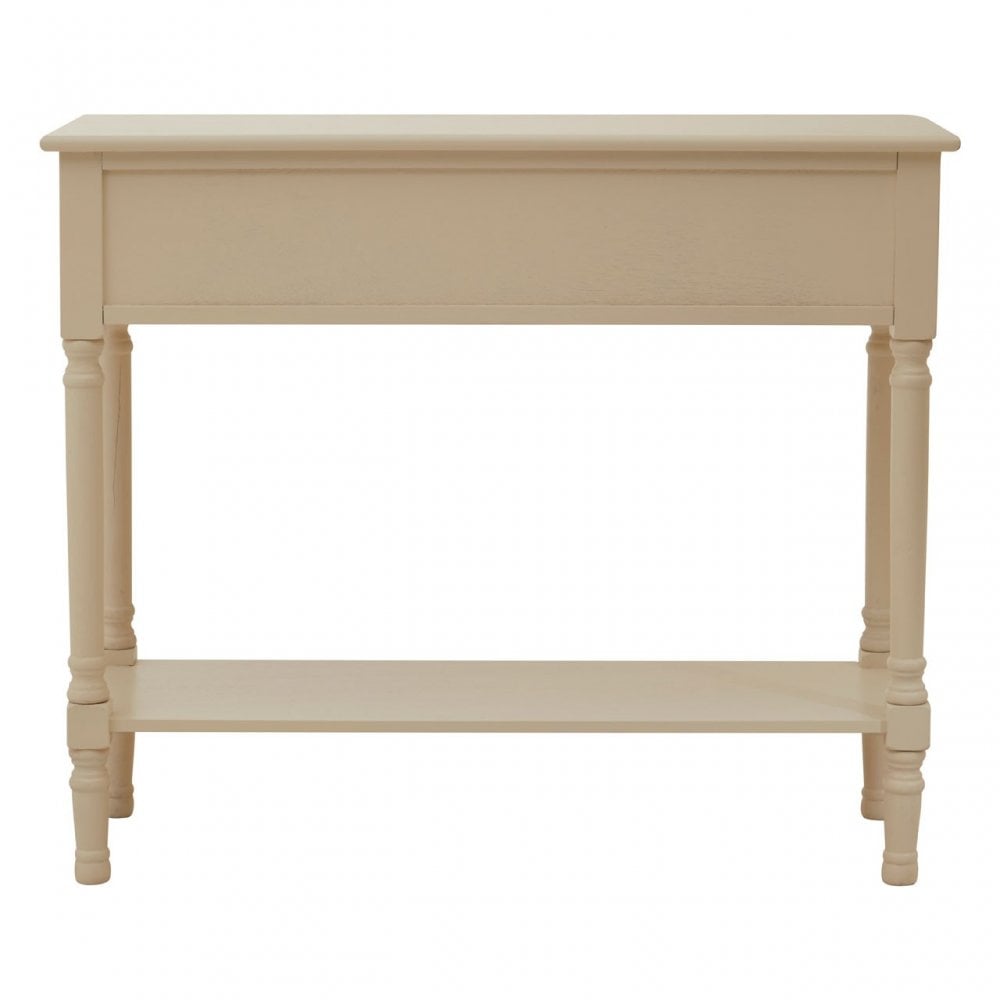 Legacy 2 Drawers Pearl White Console Table White