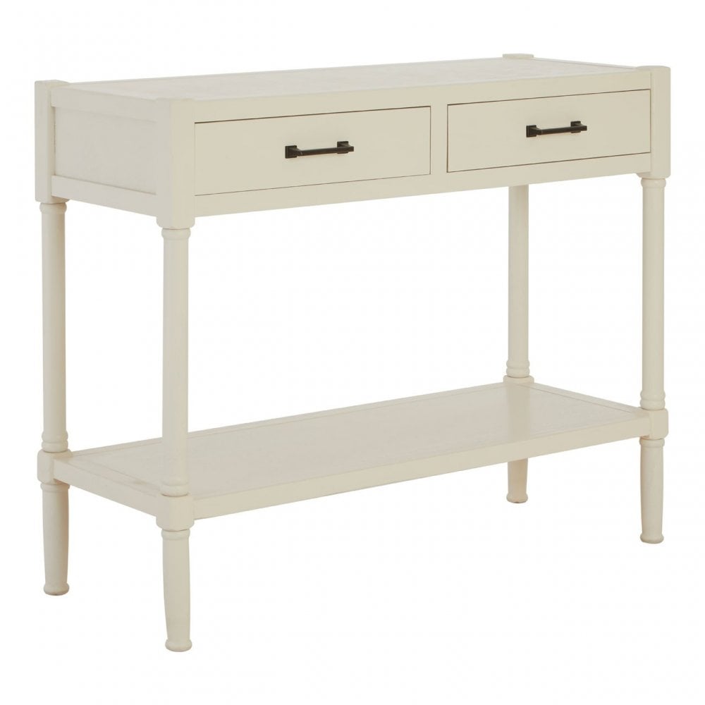 Legacy 2 Drawer Console Table White