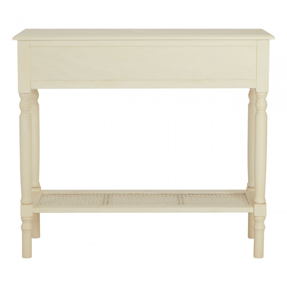 Legacy Antique White 2 Drawer Console Table White